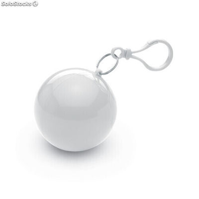 Poncho en bola redonda blanco MIMO7421-06