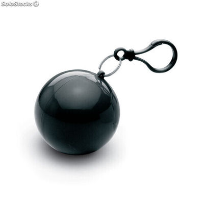 Poncho en bola redonda negro MIMO7421-03