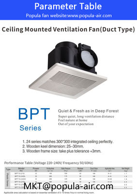 Popula dpt-b series Split Duct Ventilation Fan - Foto 5