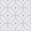 Porcelánico alhambra azul 1ª 25x25