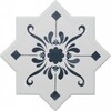 Porcelánico becolors star dec. stencil navy 1ª 13.6x13.6