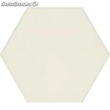 Porcelánico hexagonal manhattan hex white 1ª 15x17