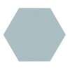 Porcelánico hexagonal meraki base aguamarina 1ª 19.8x22.8