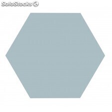 Porcelánico hexagonal meraki base aguamarina 1ª 19.8x22.8