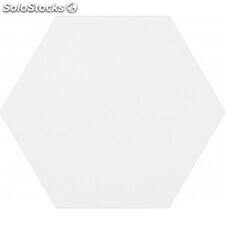 Porcelánico hexagonal meraki base blanco 1ª 19.8x22.8