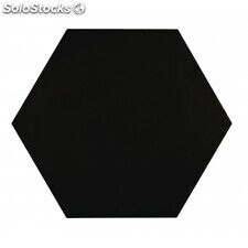 Porcelánico hexagonal meraki base negro 1ª 19.8x22.8