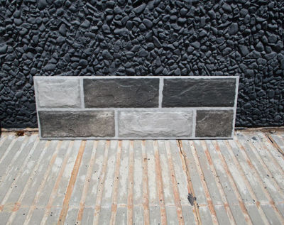 Porcelanico imitacion piedra revestimiento Toronto Black 17x52 - Foto 2