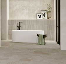 Porcelanico rectificado mate imitación piedra 60x120. CRUISE Greige