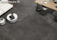 Porcelanico rectificado suelo pavimento Newton Graphite mate 60x60