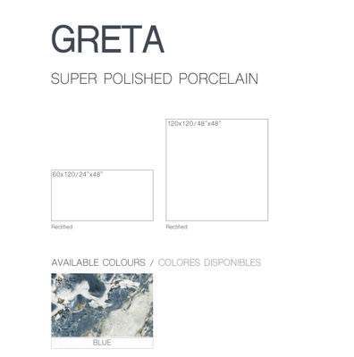 Porcelánico rectificado super pulido 60x120 y 120x120. GRETA - Foto 3