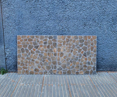 Porcelanico Suelo imitacion piedra Antideslizante Quechua Magma 45x45