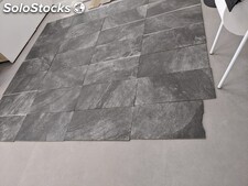 Porcelanico suelo pavimento Livingstone Slate antideslizante 30.3x61.3