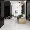 Porcelanico suelo y pared Rectificado Statuario Silver Pulido 60x120