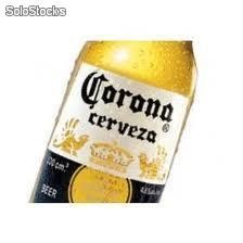 porrón corona 355cc x 24 cerveza importada de México.