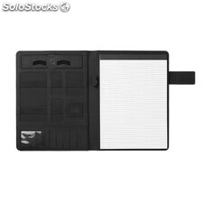 Porta blocco A4 con powerbank nero MIMO9232-03