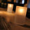 Porta Lámparas de Parafina Líquida para Hostelería | Stripe Frosted - 1