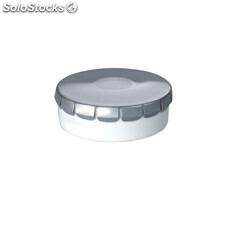 Porta mentine in latta argento opaco MIMO7232-16
