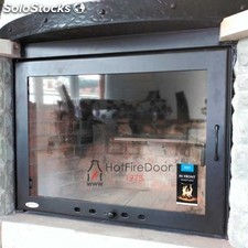 Porta personalizada de 1 porta para lareiras - Foto 3