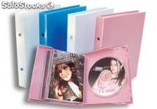 Porta retratos com estojos para CD ou dvd - Foto-Box