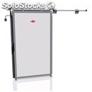Porta scorrevole per celle frigorifera - mod fi125/100x160 - larghezza porta cm
