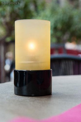 Porta velas de parafina líquida para Bares y Restaurantes: Star Amarrillo