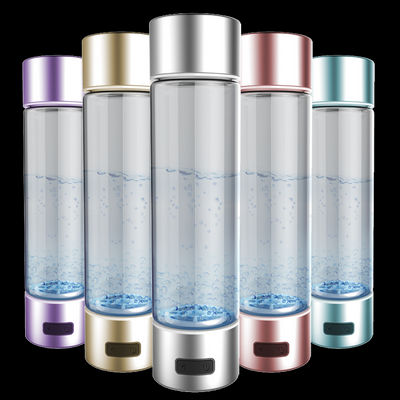 Portable Hydrogen-Rich Plastic Alkaline Ionizer Hydrogen Water Bottle