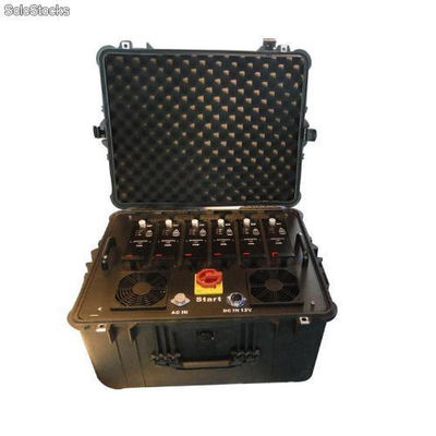Portable Multi Band High Power vhf uhf Jammer for Military and vip Vehicle