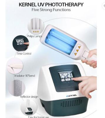 Portable Rayo Ultravioleta UVB Lámpara para Vitiligo Psoriasis Uso en Casa - Foto 2