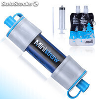 Portable water filter emergency camping trip equipment