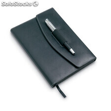 Portafolios con bolígrafo negro MIKC6856-03