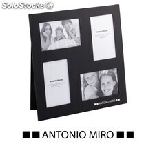 Portafotos de Antonio Miró en material laminado de eleg