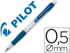 Portaminas pilot super grip azul 0.5 mm sujecion de caucho