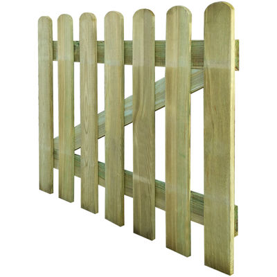 Portão do jardim de madeira 100 x 80 cm - Foto 2