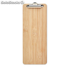Portapapeles de bambú pequeño madera MIMO6536-40