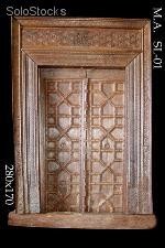 Portas, janelas, arcadas indianas