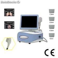 Portatil hifu equipo de ultrasonidos rejuvenecimiento y eliminar las arrugas