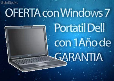 Portatiles Dell Latitude d630 Core 2 Duo con Windows 7 100% Legal Incluido