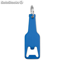 Porte-clés decapsuleur en alu bleu MOMO9247-04