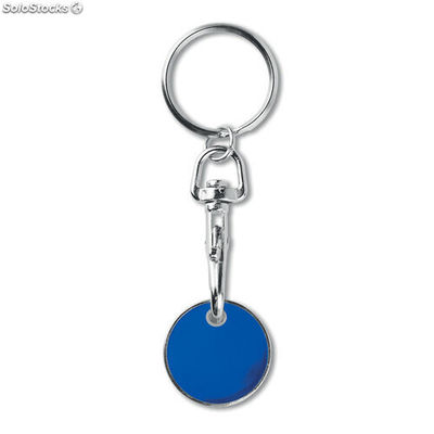 Porte-clés (€ uro) bleu royal MIMO9748-37