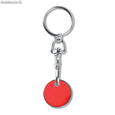 Porte-clés (€ uro) rouge MIMO9748-05