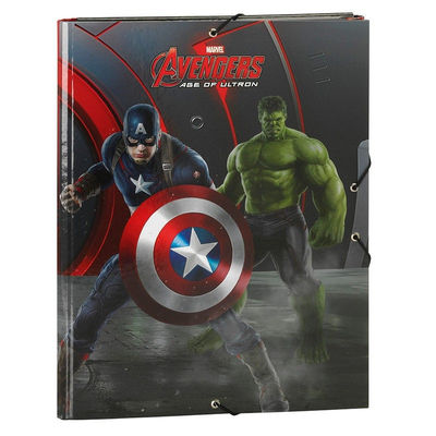 Porte documents 3 Rabats avengers - (35 x 26cm)