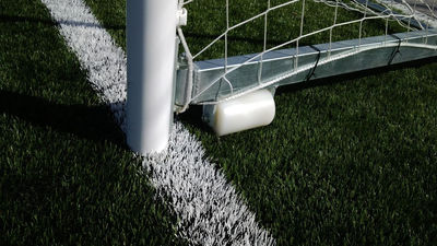 Portería fútbol 7 de aluminio abatible lateralmente - Foto 2
