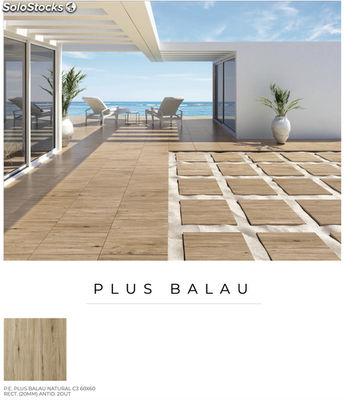 Porzellanholz Natural Balau