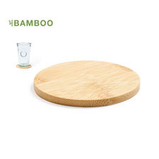 Posavasos fabricado en bambú natural