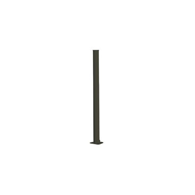 Poteau pour paravent capao mastic - d 5 x h 148,5 cm - noir