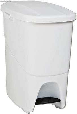 Poubelle à déchets avec séparateur intérieur. 25 Litres (Blanc) - Sistemas David