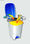 Poubelle à déchets avec séparateur intérieur. 25 Litres (Bleu) - Sistemas David - Photo 4