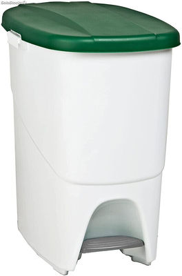 Poubelle à déchets avec séparateur intérieur. 25 Litres (Vert) - Sistemas David