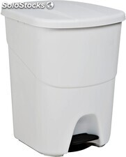 Poubelle à déchets avec séparateur intérieur. 40 Litres (Blanc) - Sistemas David