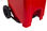 Poubelle industrielle à pédale 120 Litres (Rouge) - Sistemas David - Photo 3